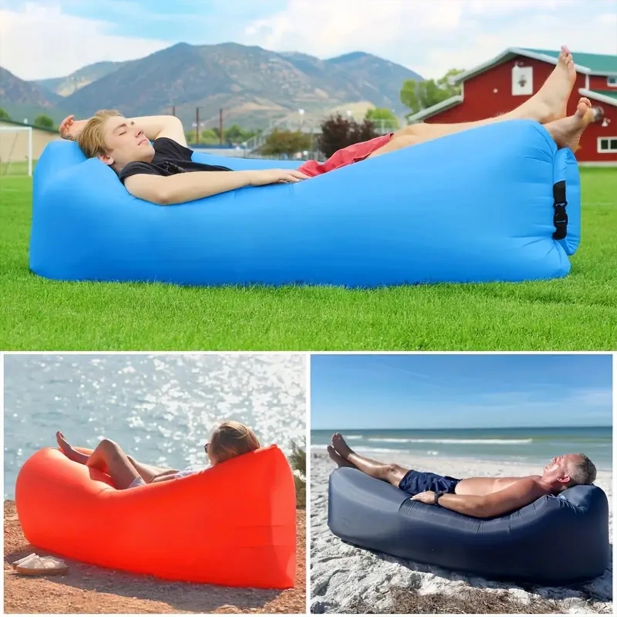 Outdoor Daybed Sofa - 1 قطعة أريكة هوائية قابلة للنفخ