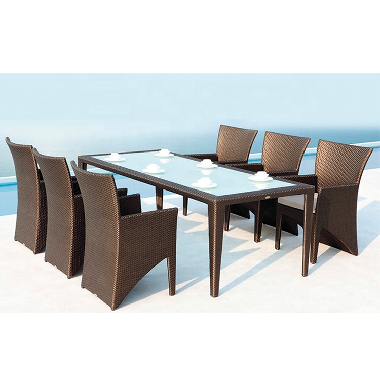Outdoor Furniture Table And Chairs - مخصص نمط جديد في الهواء الطلق