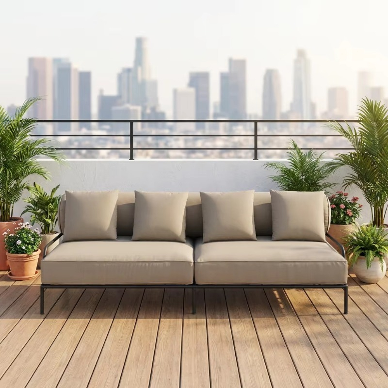 Outdoor Furniture Quick Dry - أريكة خارجية من الفولاذ المقاوم للصدأ