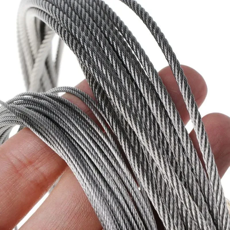 Outdoor Furniture Rope - لفة واحدة 5/10 متر حبل سلكي