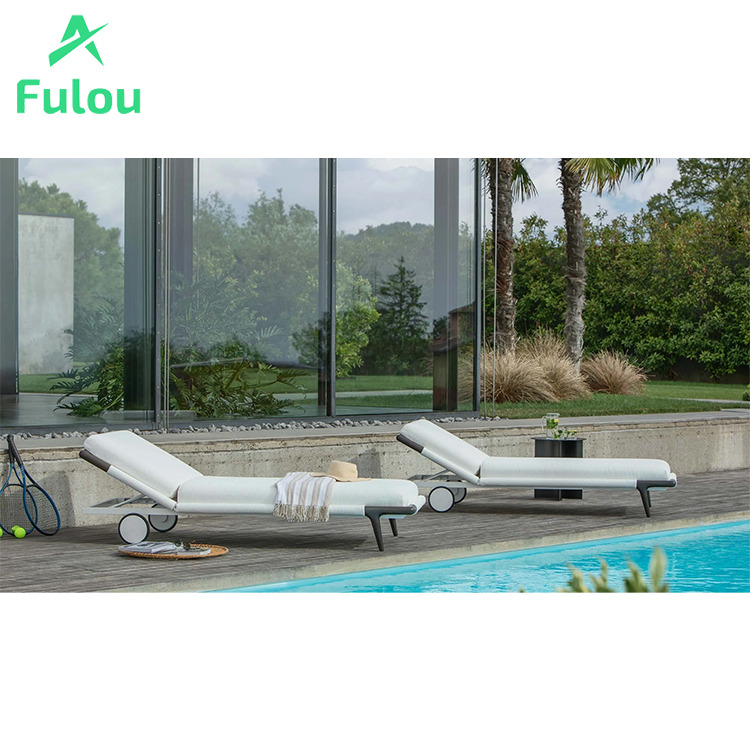 كرسي استلقاء عصري من الألومنيو - مراجعة Outdoor Furniture Quick Dry وسعره
