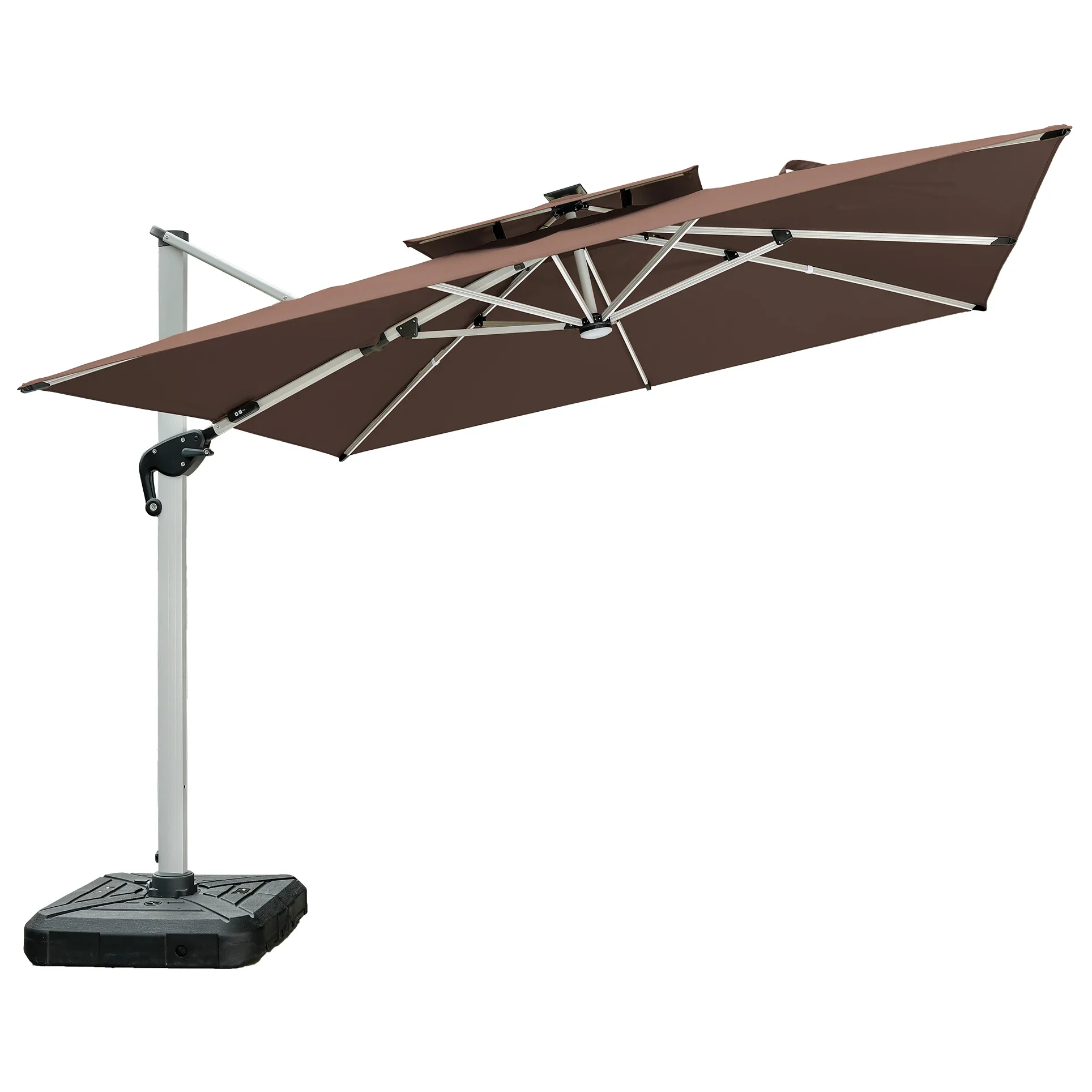 مظلة كبيرة قابلة للطي ومقاومة  - مراجعة Outdoor Furniture Brand وسعره