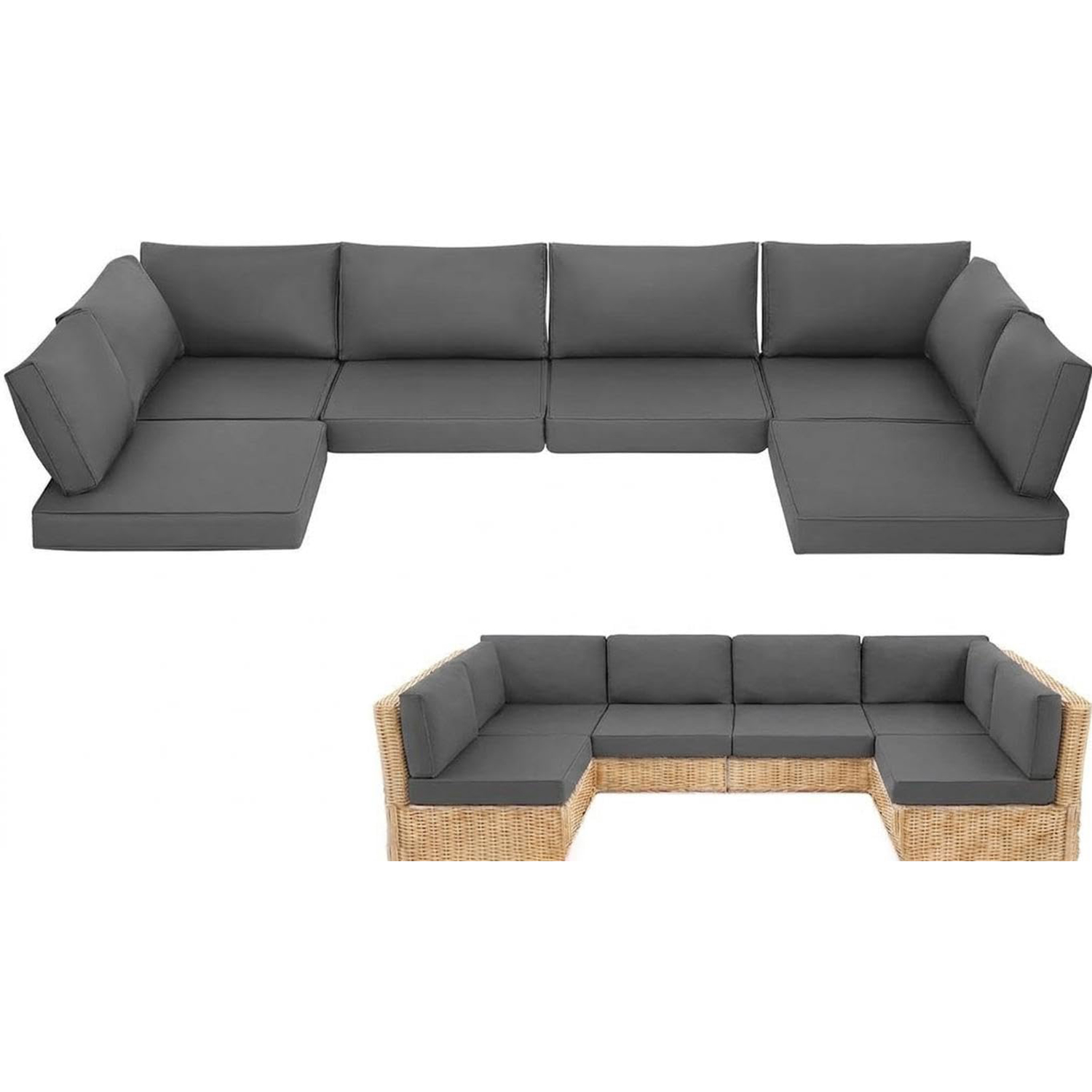 14 قطعة من وسائد الاستبدال الخ - مراجعة Outdoor Furniture Replacement Fabric وسعره