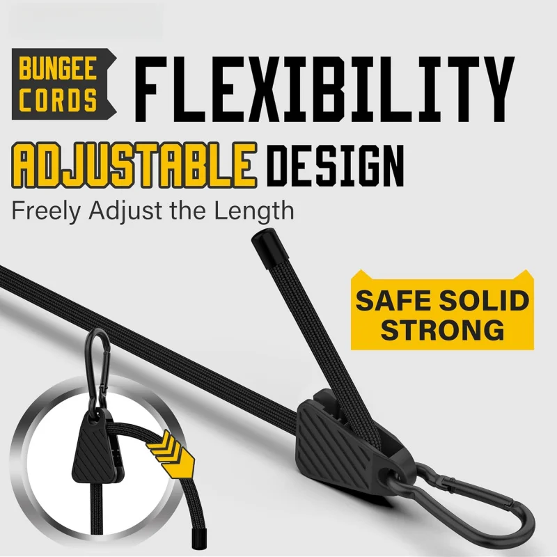 1-6 قطع حبل مطاطي قابل للتعديل - مراجعة Outdoor Furniture Rope وسعره