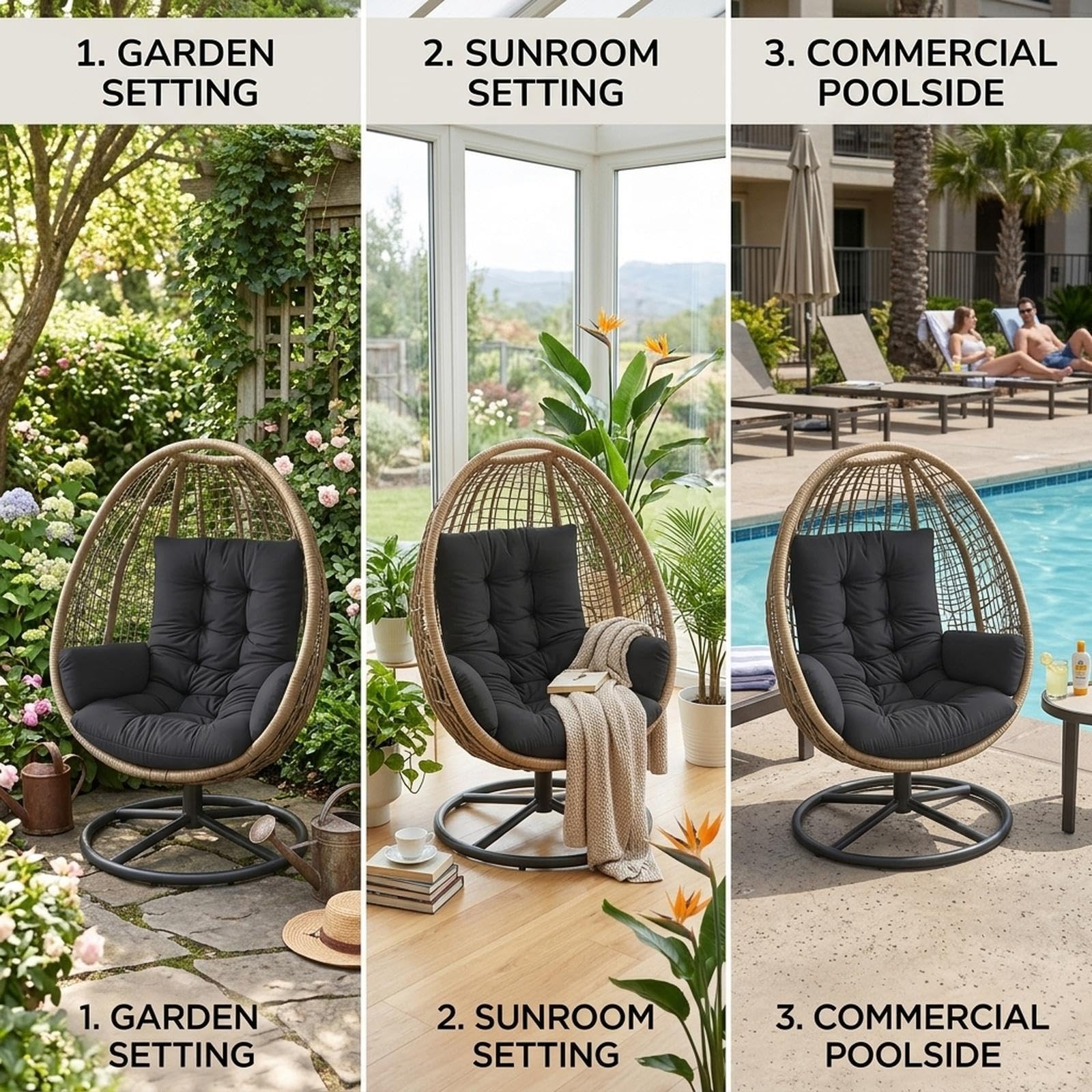وسادة بديلة لكرسي البيضة، مقاس - مراجعة Outdoor Furniture Replacement Fabric وسعره