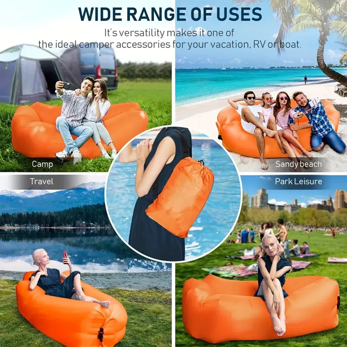 1 قطعة أريكة هوائية قابلة للنف - مراجعة Outdoor Daybed Sofa وسعره