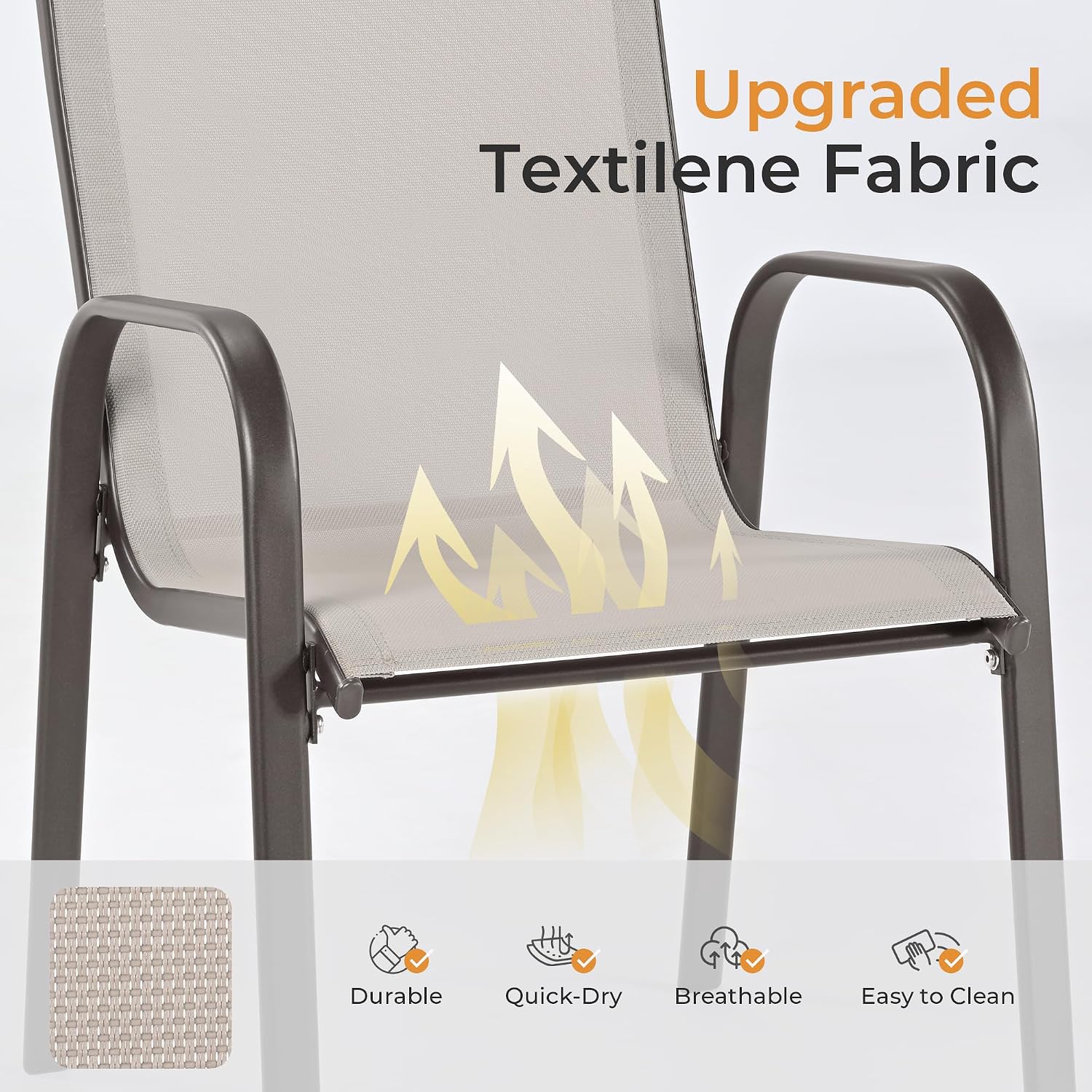 طقم طعام خارجي للفناء، 6 كراسي - مراجعة Outdoor Furniture Quick Dry وسعره
