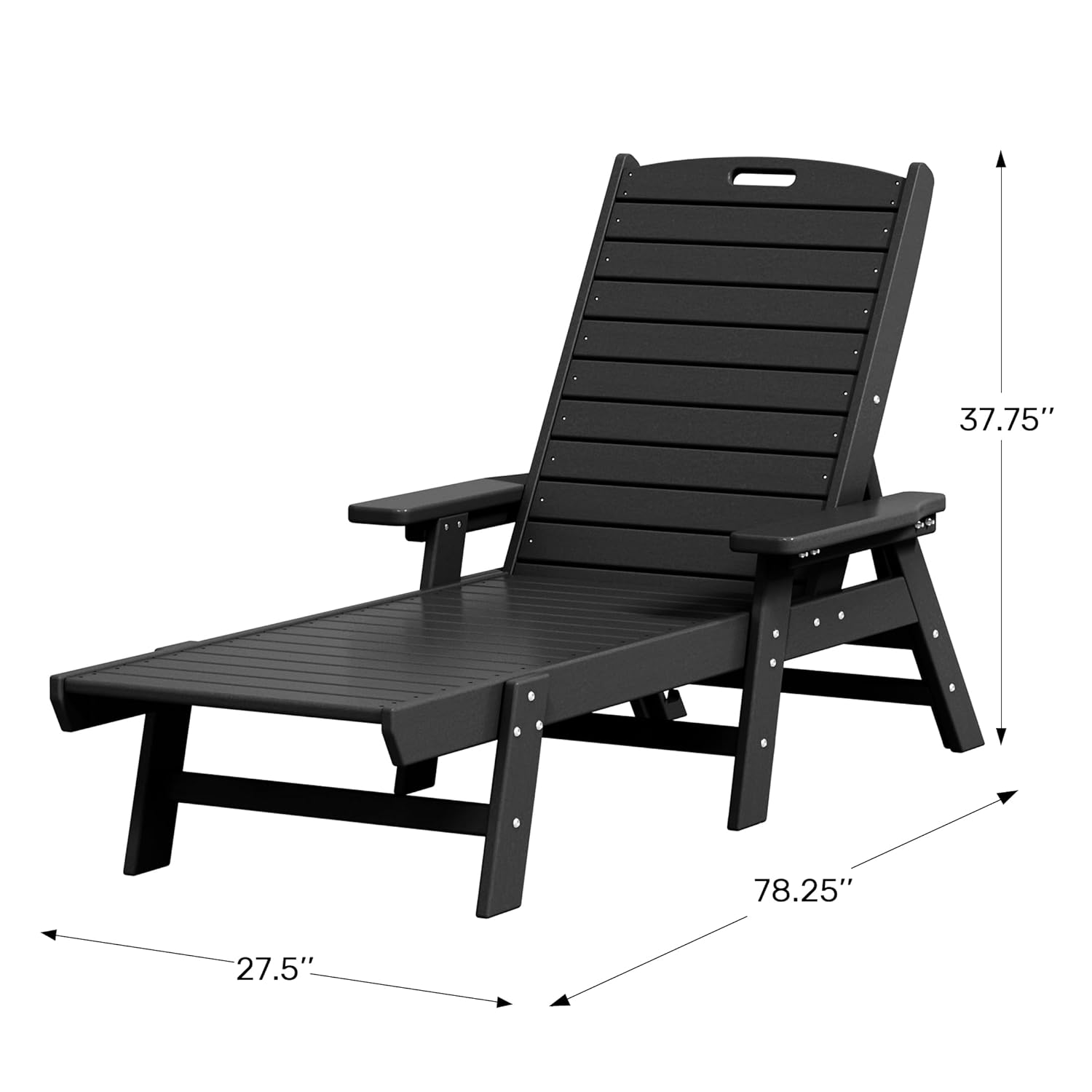 كرسي استرخاء ماليبو بولي قابل  - مراجعة Outdoor Furniture Polywood وسعره