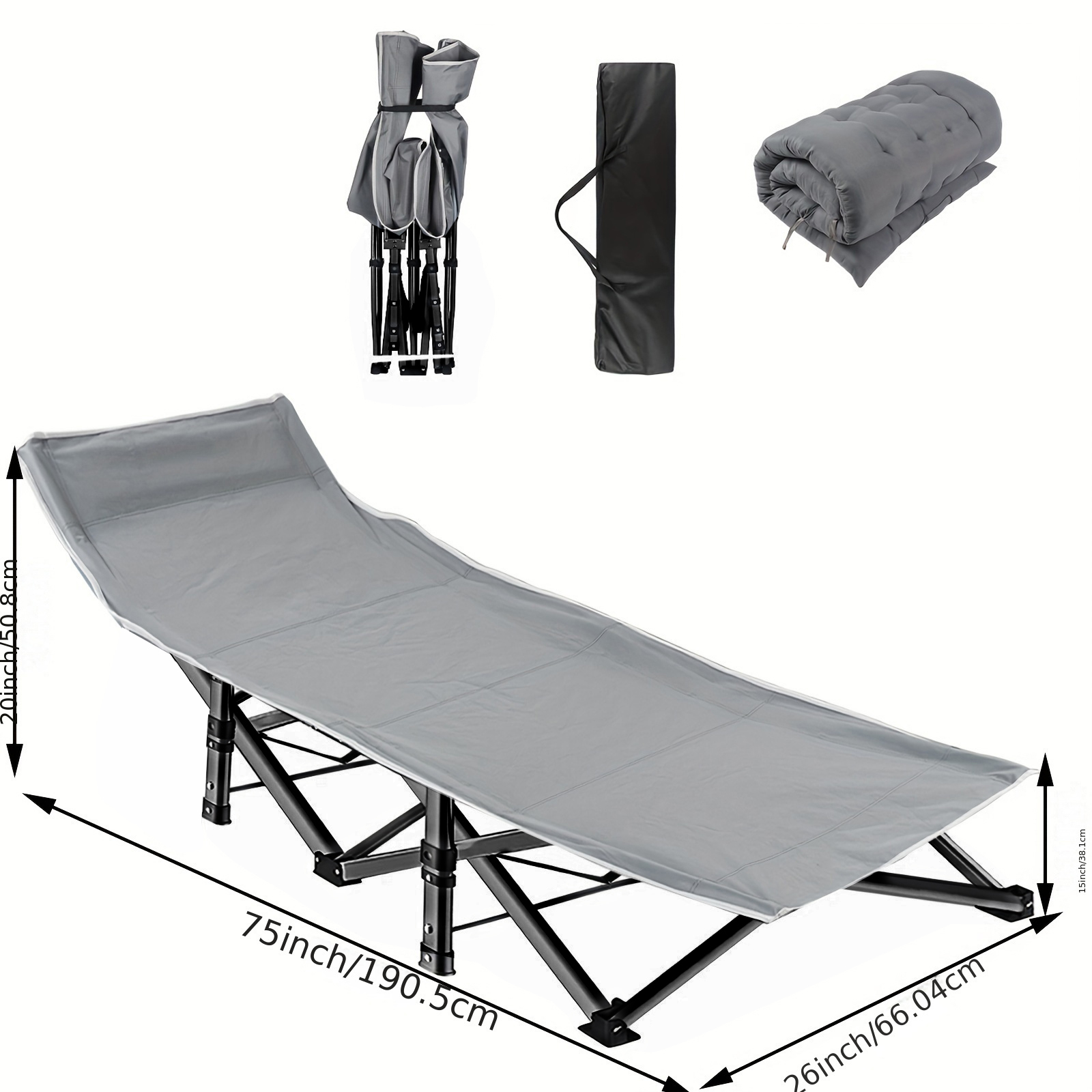 سرير تخييم قابل للطي شديد التح - مراجعة Outdoor Daybed Sofa وسعره