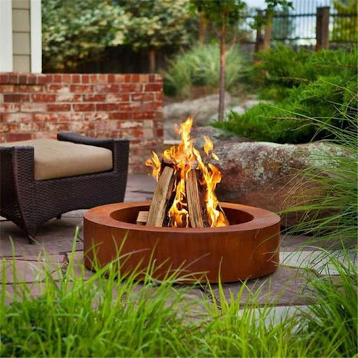 طقم أريكة خارجية مع طاولة موقد - مراجعة Outdoor Furniture With Fire Pit وسعره