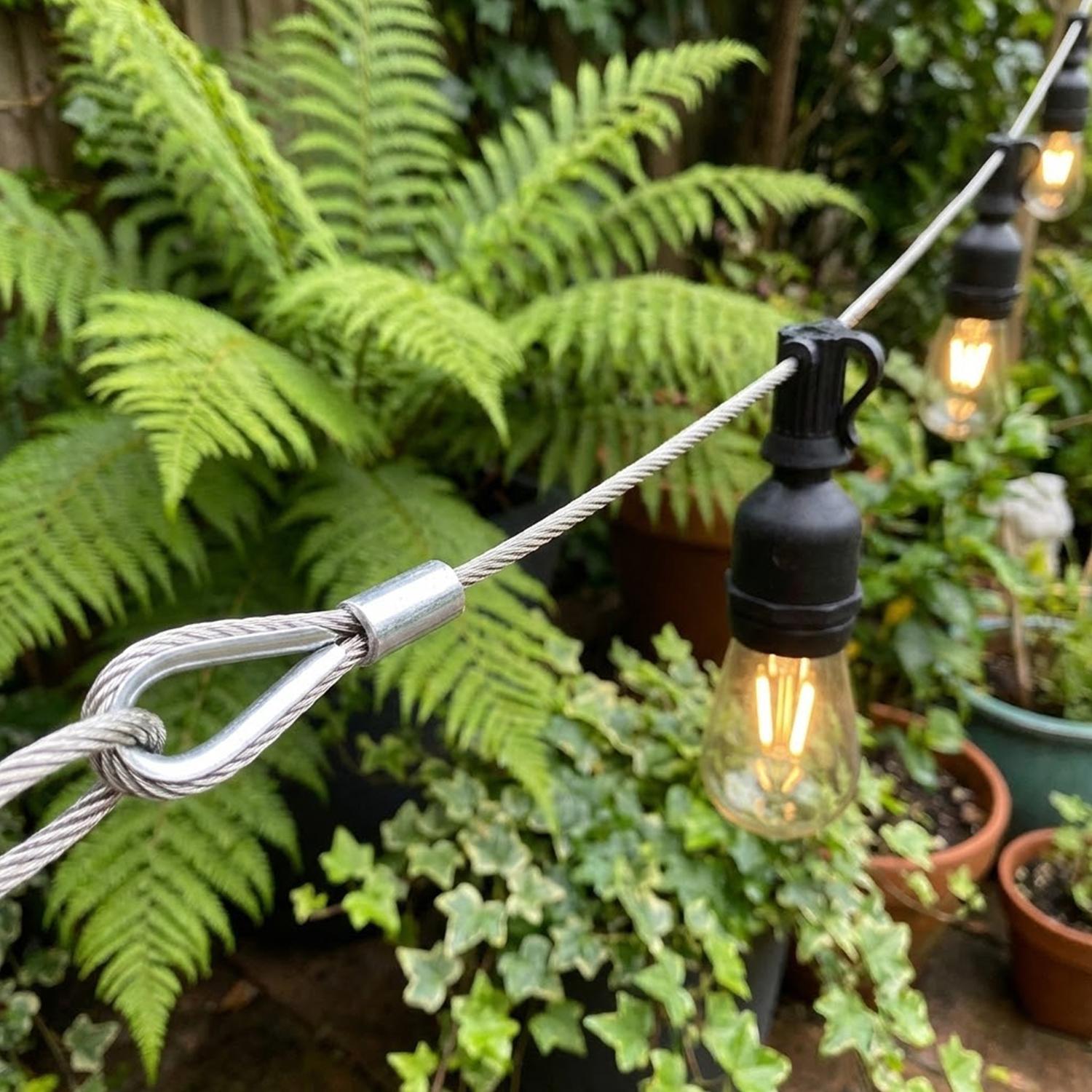 حبال سلكية من الفولاذ المقاوم  - مراجعة Outdoor Furniture Rope وسعره