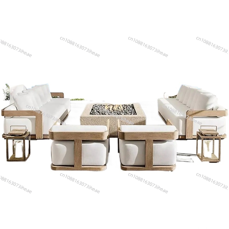مجموعة أثاث خارجي حديثة مقاومة - مراجعة Outdoor Furniture With Fire Pit وسعره