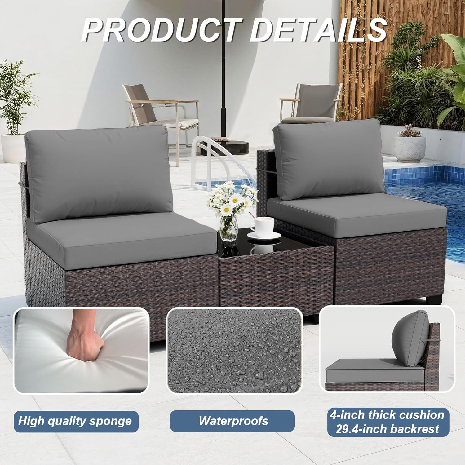 طقم أثاث للفناء مع طاولة موقد  - مراجعة Outdoor Furniture With Fire Pit وسعره