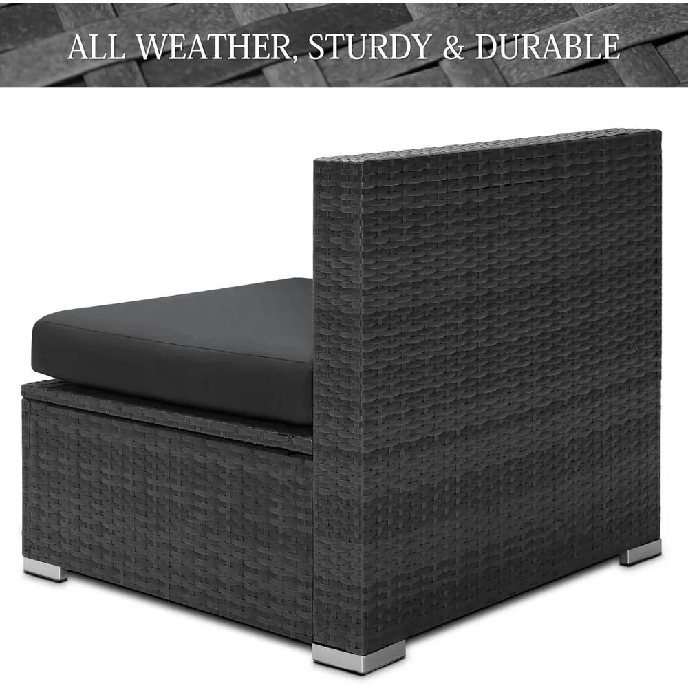 طقم أثاث فناء من الروطان مكون  - مراجعة Outdoor Furniture Balcony وسعره
