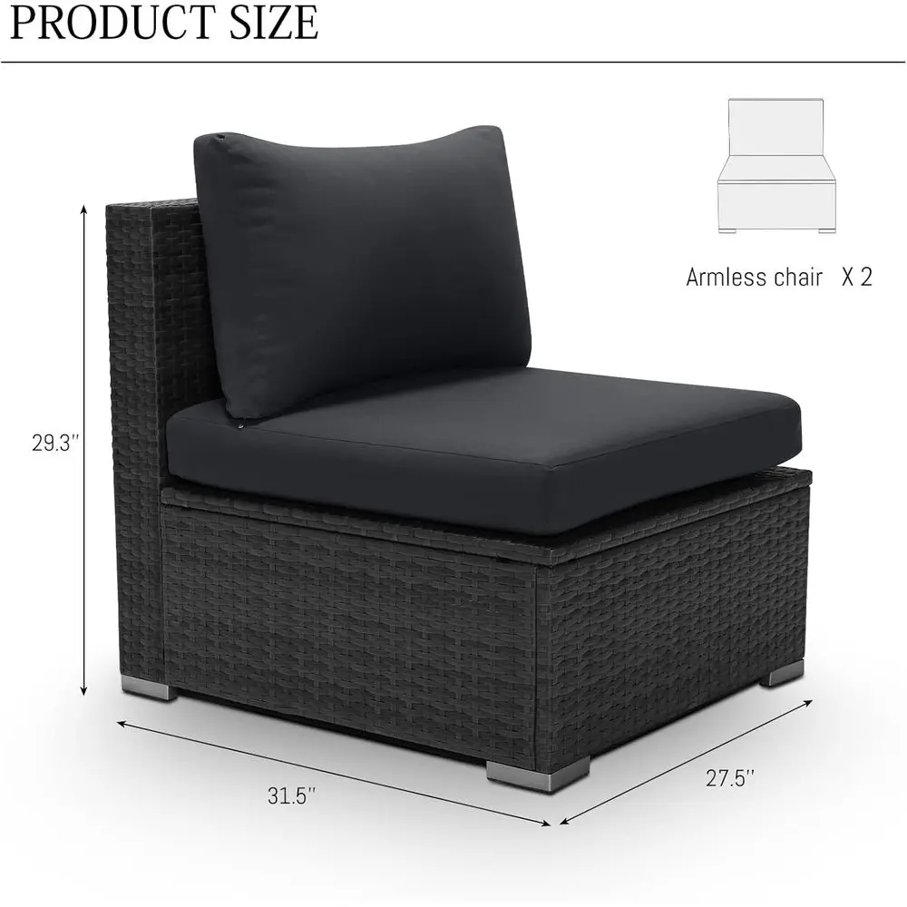 طقم أثاث فناء من الروطان مكون  - مراجعة Outdoor Furniture Balcony وسعره