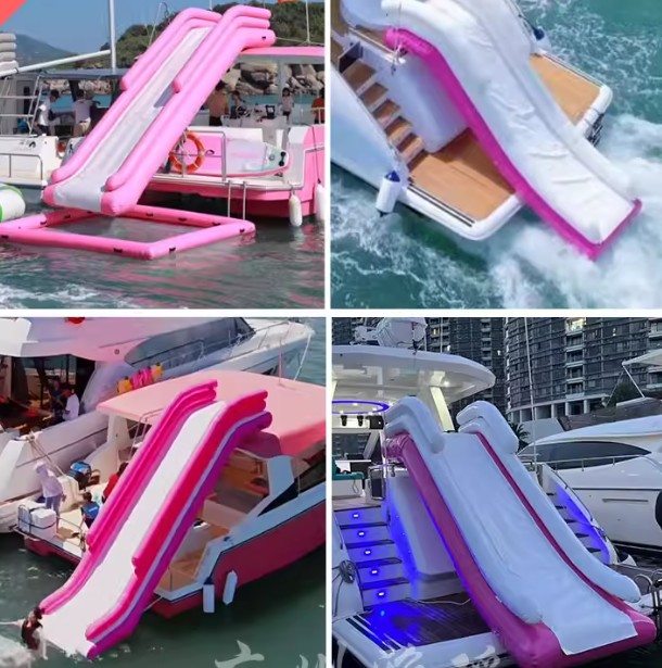 منزلق مائي قابل للنفخ مع مظلة  - مراجعة Outdoor Furniture Table And Chairs وسعره