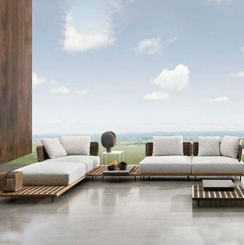 # أريكة خارجية من خشب الساج ال - مراجعة Outdoor Furniture Balcony وسعره