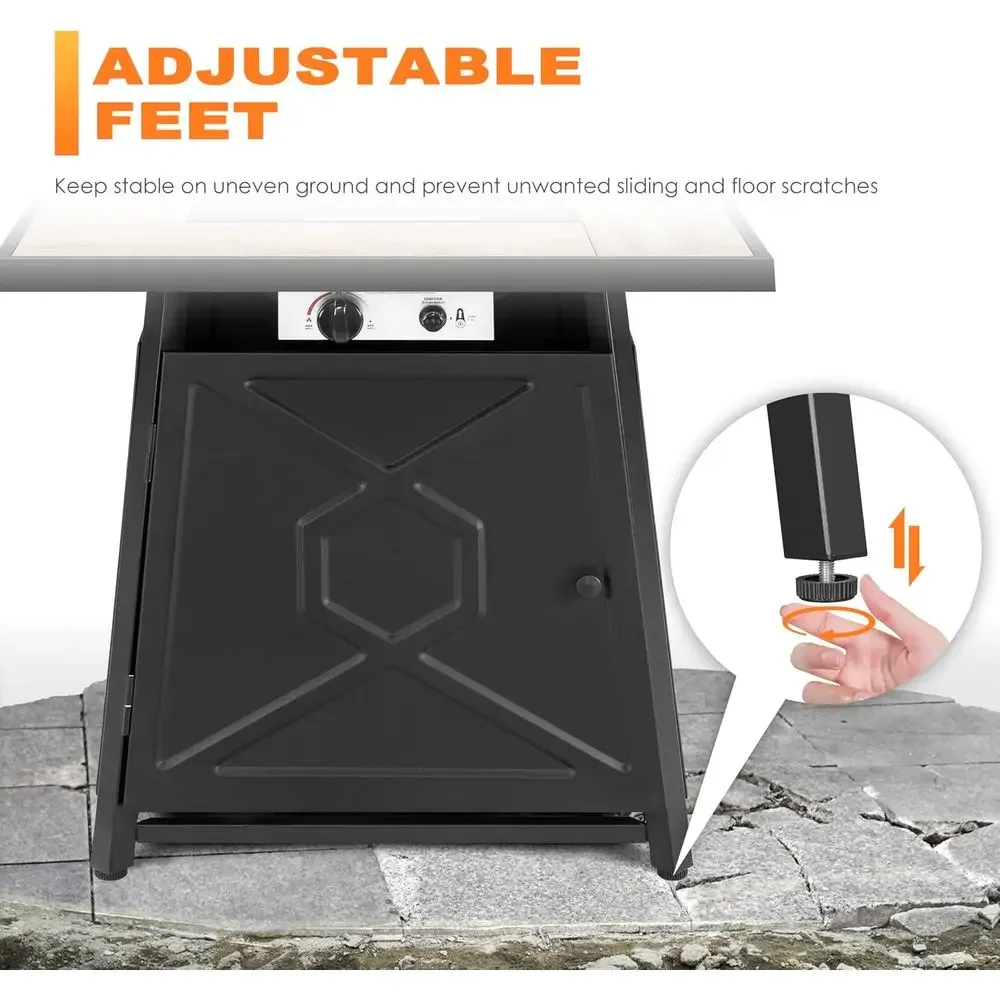 طقم أثاث خارجي مكون من 5 قطع م - مراجعة Outdoor Furniture With Fire Pit وسعره