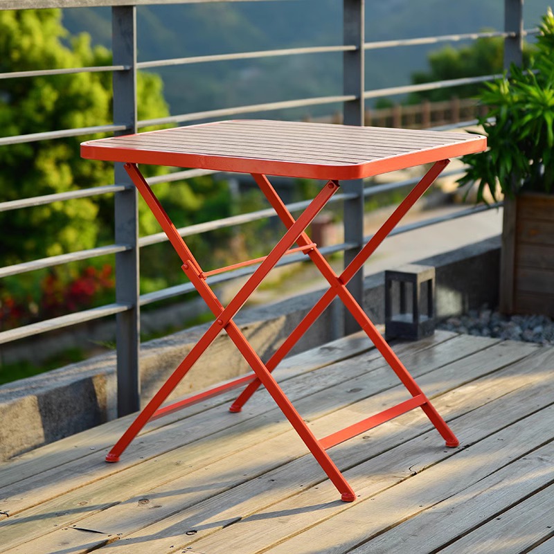 طاولة وكرسي قابلان للطي من WPC - مراجعة Outdoor Furniture Table And Chairs وسعره