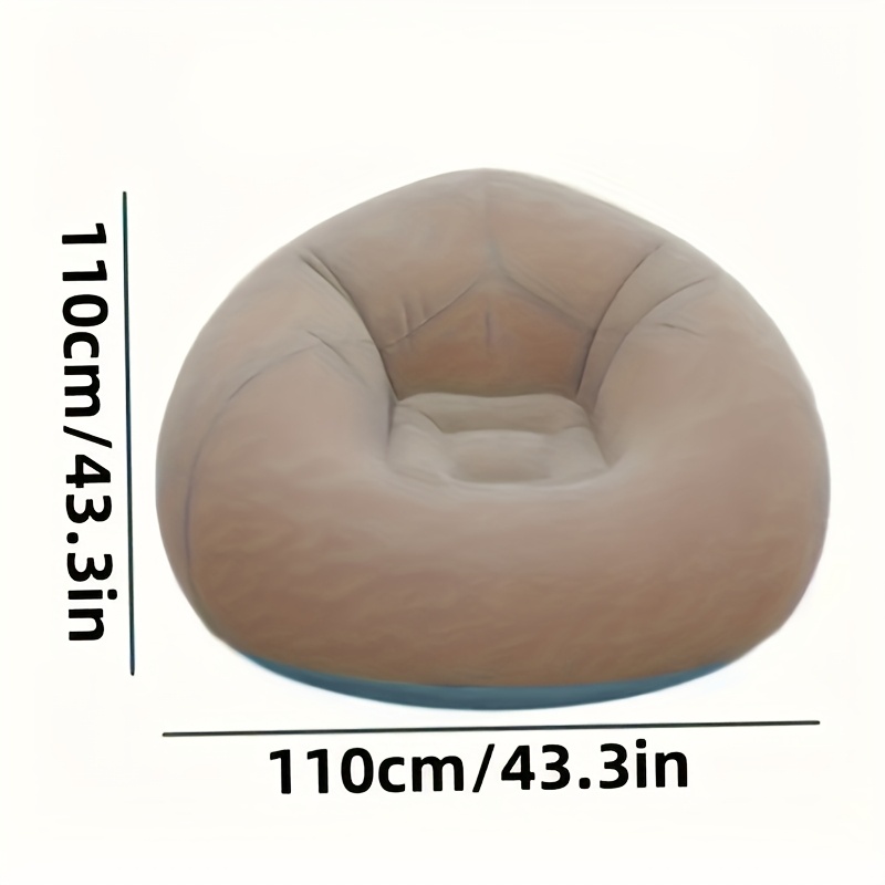 Flocked PVC Inflatable Sofa Ch - مراجعة Outdoor Daybed Sofa وسعره
